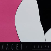 Load image into Gallery viewer, 1990s Original Gorgeous Patrick Nagel "Pin Up" Art Poster - Madinteriorart by Maden
