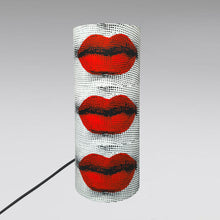 Load image into Gallery viewer, 1990s Piero Fornasetti "Kisses" Floor Lamp for Antonangeli, Follia Pratica Collection. Madinteriorart by Maden
