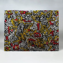 Load image into Gallery viewer, 1990s Pop Art Keith Haring Serving Tray by Café des Arts. Made in Italy Madinteriorart by Maden
