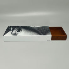Load image into Gallery viewer, 2000s Astonishing Black and White Fornasetti Box signed Fornasetti. Made in Italy Madinteriorart by Maden
