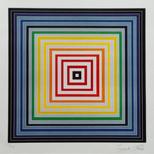 Load image into Gallery viewer, 2000s Stunning Frank Stella (After) &quot;Lettre Sur Les Aveugles&quot; Limited Edition Lithograph by Adagp-Paris Madinteriorart by Maden
