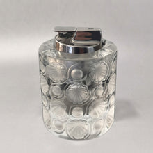 Load image into Gallery viewer, 1970s  Lalique Crystal "Tokyo" Table Lighter Signed. Made in France
