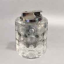 Load image into Gallery viewer, 1970s  Lalique Crystal "Tokyo" Table Lighter Signed. Made in France
