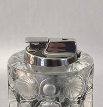 Load image into Gallery viewer, 1970s  Lalique Crystal "Tokyo" Table Lighter Signed. Made in France
