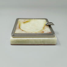 Load image into Gallery viewer, Mid-Century Modern Italian Onyx and Chrome Table Lighter &amp; Ashtray Smoking Set, 1960 Madinteriorart by Maden
