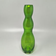 Load image into Gallery viewer, Mid-Century Modern V. Nason Murano Green Glass Vase, 1970s Madinteriorart by Maden
