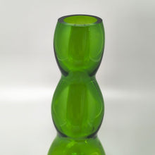 Load image into Gallery viewer, Mid-Century Modern V. Nason Murano Green Glass Vase, 1970s Madinteriorart by Maden
