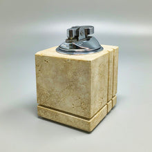Load image into Gallery viewer, Rare 1970s Travertine Smoking Set by Enzo Mari for Fratelli Mannelli Madinteriorart by Maden
