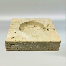 Load image into Gallery viewer, Rare 1970s Travertine Smoking Set by Enzo Mari for Fratelli Mannelli Madinteriorart by Maden
