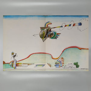 Saul Steinberg "Derriere Le Miroir" n. 157 with Fourteen Lithographs by Maeght Editeur. Madinteriorart by Maden