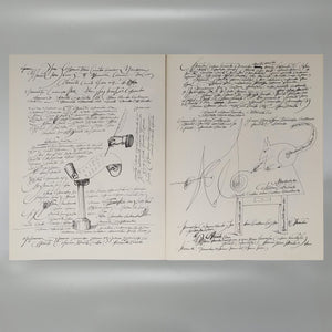 Saul Steinberg "Derriere Le Miroir" n. 157 with Fourteen Lithographs by Maeght Editeur. Madinteriorart by Maden