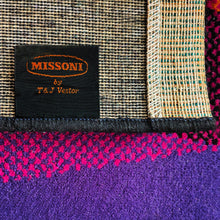 Load image into Gallery viewer, Stunning 1980s Italian Post-Modern Wool Rug by Missoni for T&amp;J Vestor. Madinteriorart by Maden
