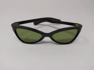 1950s American Vintage Beautiful Rare Black Cat Eye Sunglasses Madinteriorartshop by Maden