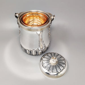 1950s Stunning Ice Bucket in by Aldo Tura for Macabo. Made in Italy. Madinteriorart by Maden
