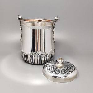 1950s Stunning Ice Bucket in by Aldo Tura for Macabo. Made in Italy. Madinteriorart by Maden
