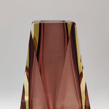 Load image into Gallery viewer, 1960s Astonishing Antique Pink Vase By Flavio Poli for Seguso. Made in Italy Madinteriorart by Maden
