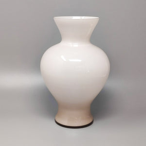 1960s Astonishing Beige Vase By Ca' Dei Vetrai in Murano Glass. Made in Italy Madinteriorart by Maden