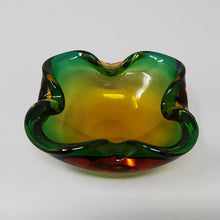 Load image into Gallery viewer, 1960s Astonishing Big Green and Yellow Bowl Designed By Flavio Poli for Seguso Madinteriorart by Maden
