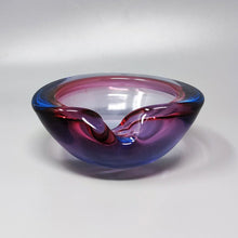 Load image into Gallery viewer, 1960s Astonishing Blue and Pink Ashtray/Vide Poche By Flavio Poli for Seguso Madinteriorart by Maden
