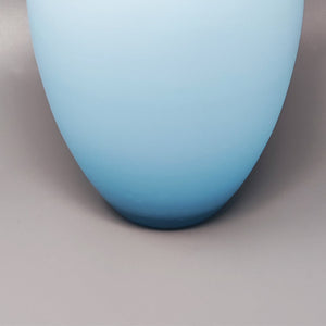 1960s Astonishing Blue Vase By Ca' Dei Vetrai in Murano Glass. Made in Italy Madinteriorart by Maden