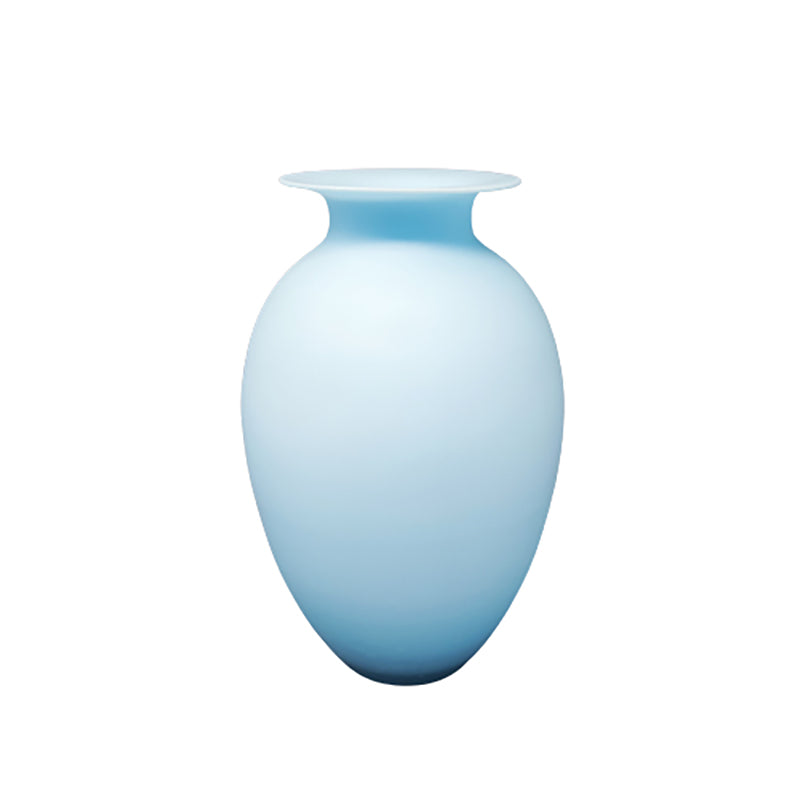 1960s Astonishing Blue Vase By Ca' Dei Vetrai in Murano Glass. Made in Italy Madinteriorart by Maden