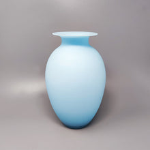 Load image into Gallery viewer, 1960s Astonishing Blue Vase By Ca&#39; Dei Vetrai in Murano Glass. Made in Italy Madinteriorart by Maden
