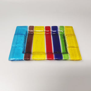 1960s Astonishing Catchall or Tray By Dogi in Murano Glass. Made in Italy Madinteriorart by Maden