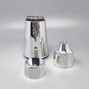 1960s Astonishing Cocktail Shaker In Silver Plated by LARAS. Made in Italy Madinteriorart by Maden