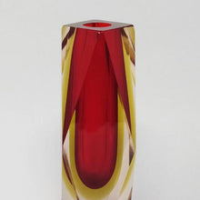 Load image into Gallery viewer, 1960s Astonishing Rare Red Vase Designed By Flavio Poli for Seguso Madinteriorart by Maden
