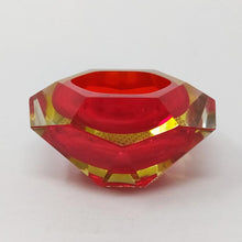 Load image into Gallery viewer, 1960s Astonishing Red Ashtray or Vide Poche Designed By Flavio Poli for Seguso Madinteriorart by Maden
