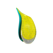 Load image into Gallery viewer, 1960s Astonishing Yellow and Green Vase by Rosenthal in Murano Glass. Made in Italy Madinteriorart by Maden
