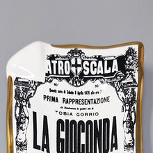Load image into Gallery viewer, 1960s Catchall/Vide-Poche in Porcelain &quot;La Gioconda&quot; by Piero Fornasetti. Made in Italy. Posacenere Madinteriorartshop by Maden
