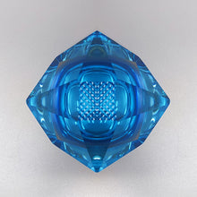 Load image into Gallery viewer, 1960s Gogeous Blue Ashtray or Catchall by Flavio Poli for Seguso. Made in Italy Madinteriorart by Maden
