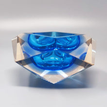Load image into Gallery viewer, 1960s Gogeous Blue Ashtray or Catchall by Flavio Poli for Seguso. Made in Italy Madinteriorart by Maden
