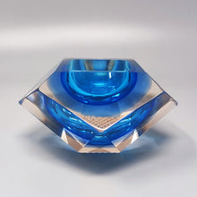 Load image into Gallery viewer, 1960s Gogeous Blue Ashtray or Catchall by Flavio Poli for Seguso. Made in Italy Madinteriorart by Maden
