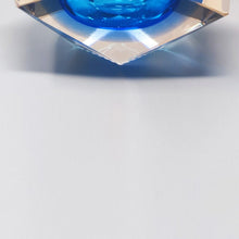 Load image into Gallery viewer, 1960s Gogeous Blue Ashtray or Catchall by Flavio Poli for Seguso. Made in Italy Madinteriorart by Maden

