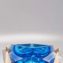 Load image into Gallery viewer, 1960s Gogeous Blue Ashtray or Catchall by Flavio Poli for Seguso. Made in Italy Madinteriorart by Maden
