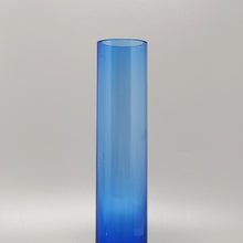 Load image into Gallery viewer, 1960s Gorgeous Blue Vase in Murano Glass Made in Italy Madinteriorart by Maden
