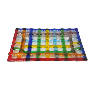 1960s Gorgeous Catchall or Tray By Dogi in Murano Glass. Made in Italy Madinteriorart by Maden