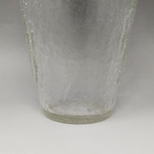 Load image into Gallery viewer, 1960s Gorgeous Cocktail Shaker in Crackle Glass. Made in Italy Madinteriorart by Maden
