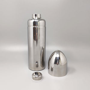 1960s Gorgeous Cocktail Shaker in Stainless Steel. Made in Italy Madinteriorart by Maden