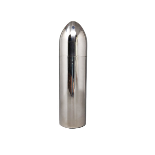 1960s Gorgeous Cocktail Shaker in Stainless Steel. Made in Italy Madinteriorart by Maden