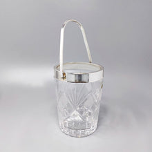 Load image into Gallery viewer, 1960s Gorgeous Cut Crystal Cocktail Shaker with Ice Bucket Made in Italy Madinteriorart by Maden
