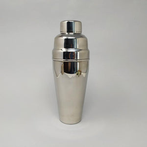 1960s Gorgeous Italian Cocktail Shaker in Stainless Steel Madinteriorart by Maden