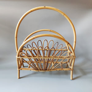 1960s Gorgeous Magazine Rack by Franco Albini. Made in Italy Madinteriorart by Maden