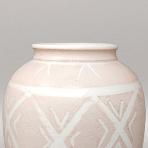 1960s Gorgeous Pink Vases in Ceramic by Deruta. Handmade Made in Italy Madinteriorart by Maden