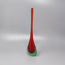 Load image into Gallery viewer, 1960s Gorgeous Red and Green Vase By Flavio Poli Madinteriorart by Maden
