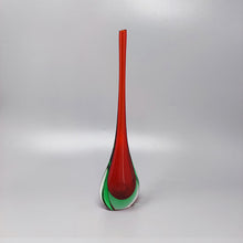 Load image into Gallery viewer, 1960s Gorgeous Red and Green Vase By Flavio Poli Madinteriorart by Maden
