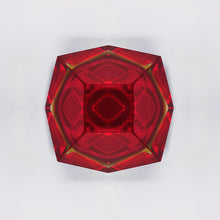 Load image into Gallery viewer, 1960s Gorgeous Red and Yellow Ashtray or Catch-All By Flavio Poli for Seguso Madinteriorart by Maden
