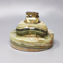 Load image into Gallery viewer, 1960s Gorgeous Smoking Set in Onyx. Made in Italy Posacenere Madinteriorart by Maden
